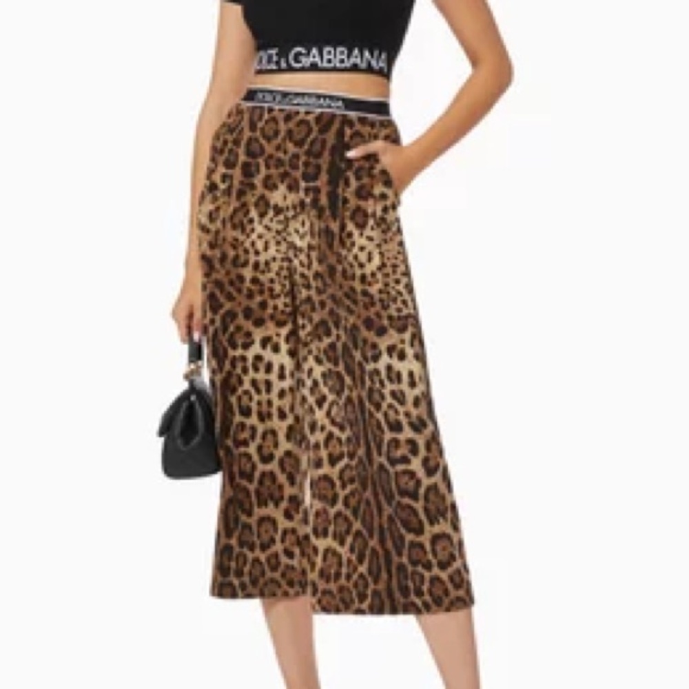 Dolce & Gabbana Silk Diva Pant
